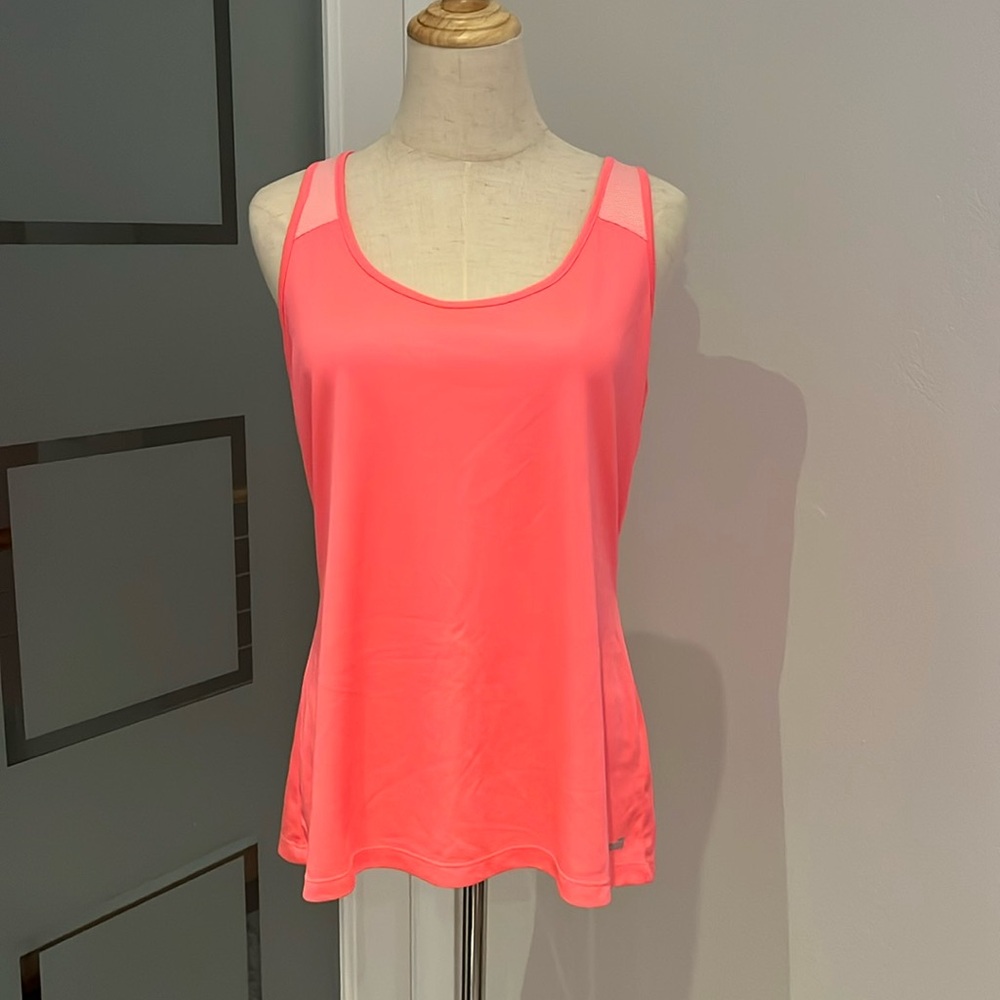 Avia Women's Pink Coral Racerback Athletic Tank